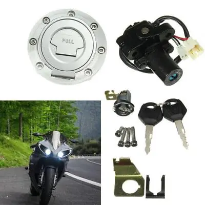 Universal Fuel Gas Ignition Switch Key Seat Lock Part Modified Motorcycle Bike • $58.13