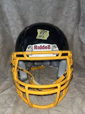 Riddell Revo Speed Youth Medium Football Helmet (Back W/ Yelloe Face Mask) • $40