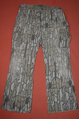 Vintage Duxbak Bottomland Tree Pattern Cargo Hunting Pants Men’s  36x31 Hemmed • $18.69
