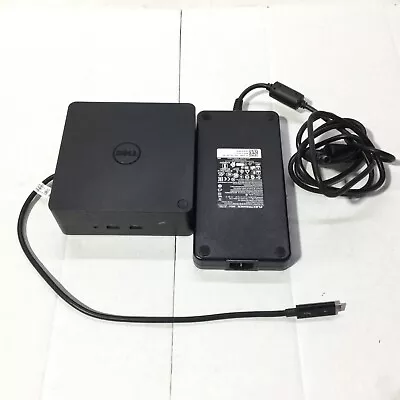 Dell TB16/K16A Thunderbolt 4K Docking Station  USB-C HDMI DP Mini DP W/ Adapter • $84