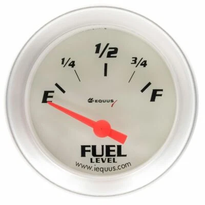 $32.90 • Buy Equus 2  Fuel Level Electric Gauge 8000 Series 0 To 90 Ohms (8362)