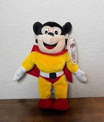 Vintage 1998 A & A Mighty Mouse Plush 8” NWT • $18.79