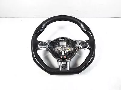 2012-2013 Volkswagen Golf Gti Mt Fwd Steering Wheel Black 5K0-419-091-Af-Asy • $386.25