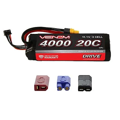 Traxxas Aton And Aton Plus RC Drone 20C 3S 4000mAh 11.1V LiPo Battery By Venom • $48.99