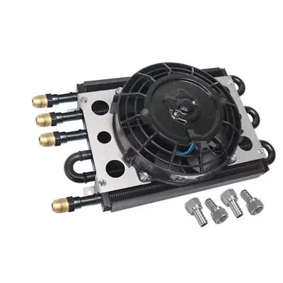 Derale Oil Cooler15230; Econo-Cool Dual Circuit 13.938  2 Pass/4 Pass Remote • $159.99