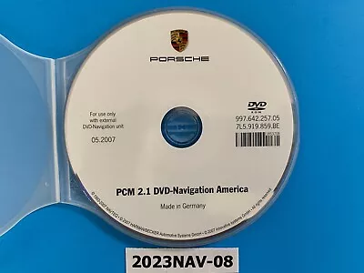 $95 • Buy Porsche Boxster Cayman Cayenne Carrera PCM 2.1 Navigation DVD 99764225705 5/2007