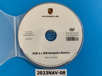 $95 • Buy Porsche Boxster Cayman Cayenne Carrera PCM 2.1 Navigation DVD 99764225705 5/2007
