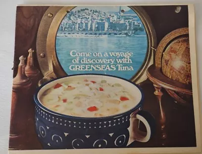 Come On A Voyage Of Discovery With Greenseas Tuna - Recipes - Women's Day - 1969 • $2