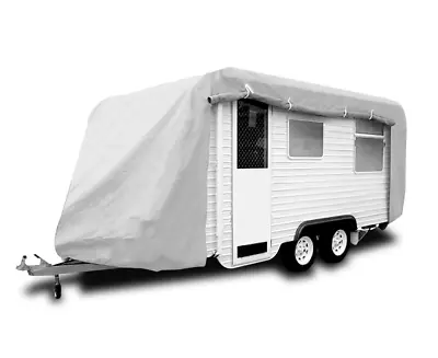 Wallaroo Caravan Cover With Side Zip Campervan 18ft To 20ft • $194.35