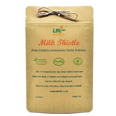 Milk Thistle Powder Silybum Marianum Antioxidant Ostropest Mielony Ziolo • £3.99