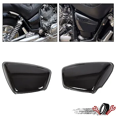 Pair Black Panel Cover For Yamaha 1984-up XV 700 750 1000 1100 Virago Left&Right • $23.99
