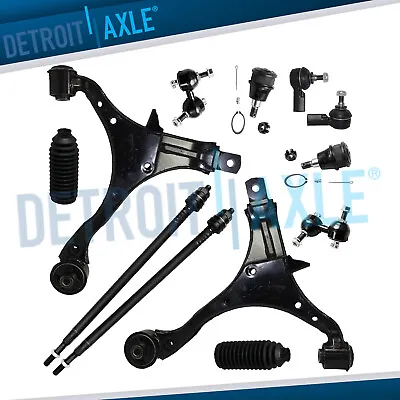 $138.67 • Buy 12pc Front Lower Control Arms Sway Bar Tie Rod  For 2002 2003 - 2006 Honda CR-V