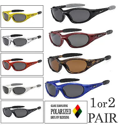 1 Or 2 Pair X-Loop Polarized Lens Sport Cycling Fishing Running UV400 Sunglasses • $11.99