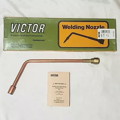 Victor 12A 12-MFA Rosebud Heating Torch Tip 300 Series 315FC+ HD310C 0323-0261 • $129