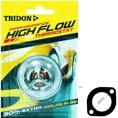 Tridon High Flow Thermostat With Gasket FOR Nissan Silvia S13 180SX CA18DET • $30