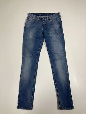 LEVI’S DEMI CURVE SKINNY Jeans - W27 L30 - Blue - Great Condition - Women’s • £19.99