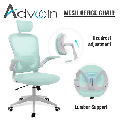 $129.90 • Buy Advwin Gaming Office Chair Computer Mesh Office Chairs Executive Study Work Seat
