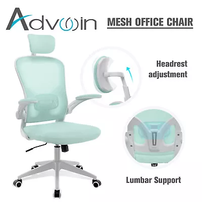 Advwin Gaming Office Chair Computer Mesh Office Chairs Executive Study Work Seat • $129.90