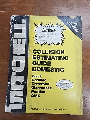 Mitchell Collision Estimating Guide Domestic GM Models 1983 • $20