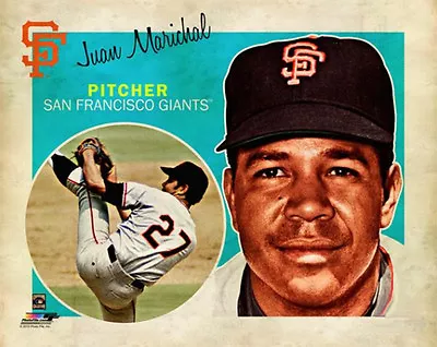 JUAN MARICHAL Retro 1960s-Vintage-Style San Francisco Giants Premium Poster • $31.49