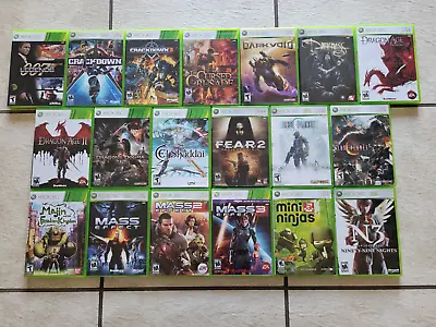 $26 • Buy Microsoft Xbox 360 Game Lot Bundle