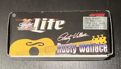 Action Rusty Wallace  #2 Miller Lite Elvis Presley 1998 Ford Taurus 1/30000 Box • $21.69