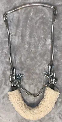 Reinsman 953 Fleece Wrapped Nose Mechanical Hackamore Stage C 8'' Cheeks • $35