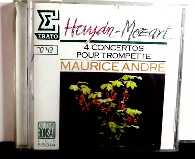 Music CD Hayden-Mozart 4 Concertos Pour Trompette Maurice Andre • $3.05