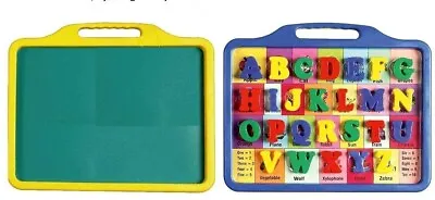 Magnetic Writing Activity Board For Kids With Stand White Board Black Board • $89.95