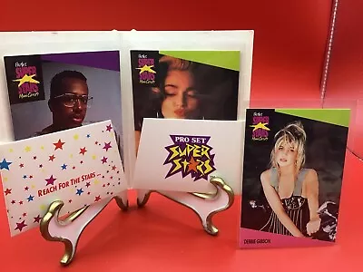 1991 Superstars Musicards Madonna M C Hammer Debbie Gibson Pro Set Trading Cards • $5.99