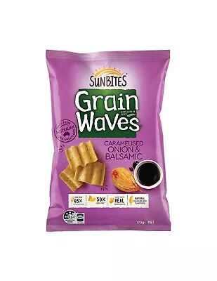 Grain Waves Caramelised Onion & Balsamic 170g • $6.95