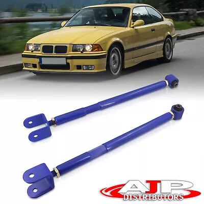 Rear Lower Adjustable Control Camber Arm Blue For 1992-2006 BMW E36 E46 3-Series • $44.99