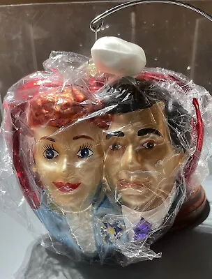 1998 HTF Christopher Radko  I LOVE LUCY  “With Love Lucy & Ricky” Ornament. • $99