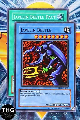 £2.29 • Buy Javelin Beetle & Ritual PP01-EN013 PP01-EN012 Super Rare Yugioh Card Set
