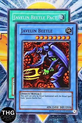 £2.29 • Buy Javelin Beetle & Ritual PP01-EN013 PP01-EN012 Super Rare Yugioh Card Set