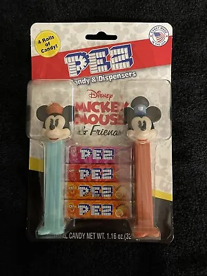 PEZ Candy & Dispensers Disney Mickey Mouse & Friends Vintage Style New Unique • $6