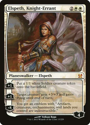 Elspeth Knight-Errant Modern Masters PLD White Mythic Rare MTG CARD ABUGames • $9.09