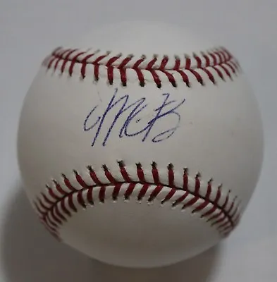 Michael Bourn Single Signed Baseball Autographed Ball Signature  • $45