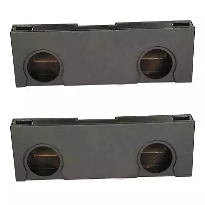 Q Power 2 Hole 2007-2013 GM/Chevy Crew Cab 10  Ported Subwoofer Box (2 Pack) • $301.99