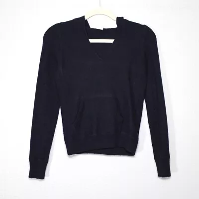 J.Crew Pullover Sweater Hoodie Size XS Merino Wool Angora Cashmere Blend Top • $34.40