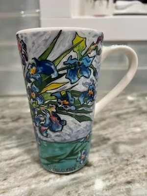 Master Collection Vincent Van Gogh Irises Tall Coffee Mug D. Burrows • $22