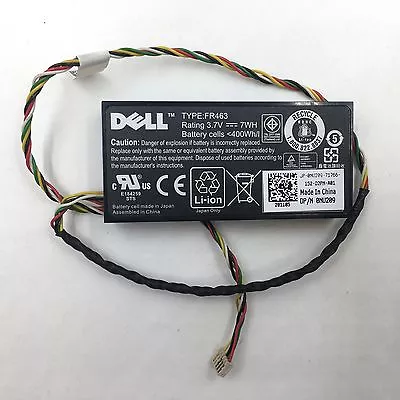 $17.99 • Buy FR463 NU209 Dell 0NU209 PERC 5i 6i LI-ION Battery