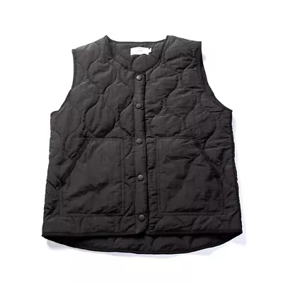 Mens Japanese Urban Outdoor Quilted Liner Vest Military Tactical Style Unisex • $44.64