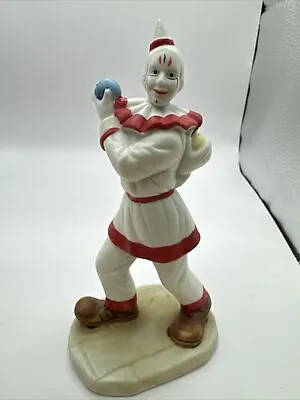 Circus World Museum From Flambro Vintage Clown Figurine  Neat  8-1/4  Tall-1985 • $12
