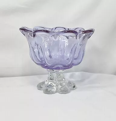 Vintage Lavender Compote Dish • $8.50