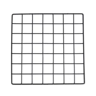  Decorations For Classroom Metal Wall Mesh Grid Bedroom Decore Stitching • £11.45