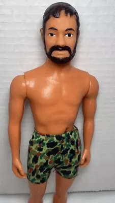 Vintage Clone Action Man GI G.I. Joe KO Fakie Figure Doll W/ Camo Shorts • $25