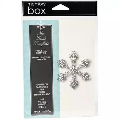 Memory Box Discontinued Die Cut  New Castle Snowflake  #98907 • $10