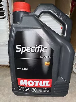 Motul Specific LL-01 FE Synthetic Motor Oil 5W30 - 5 Liter • $49