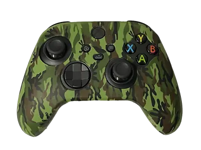 Silicone Cover For XBOX Series X/S Controller Case Skin - Green Camo • $11.90